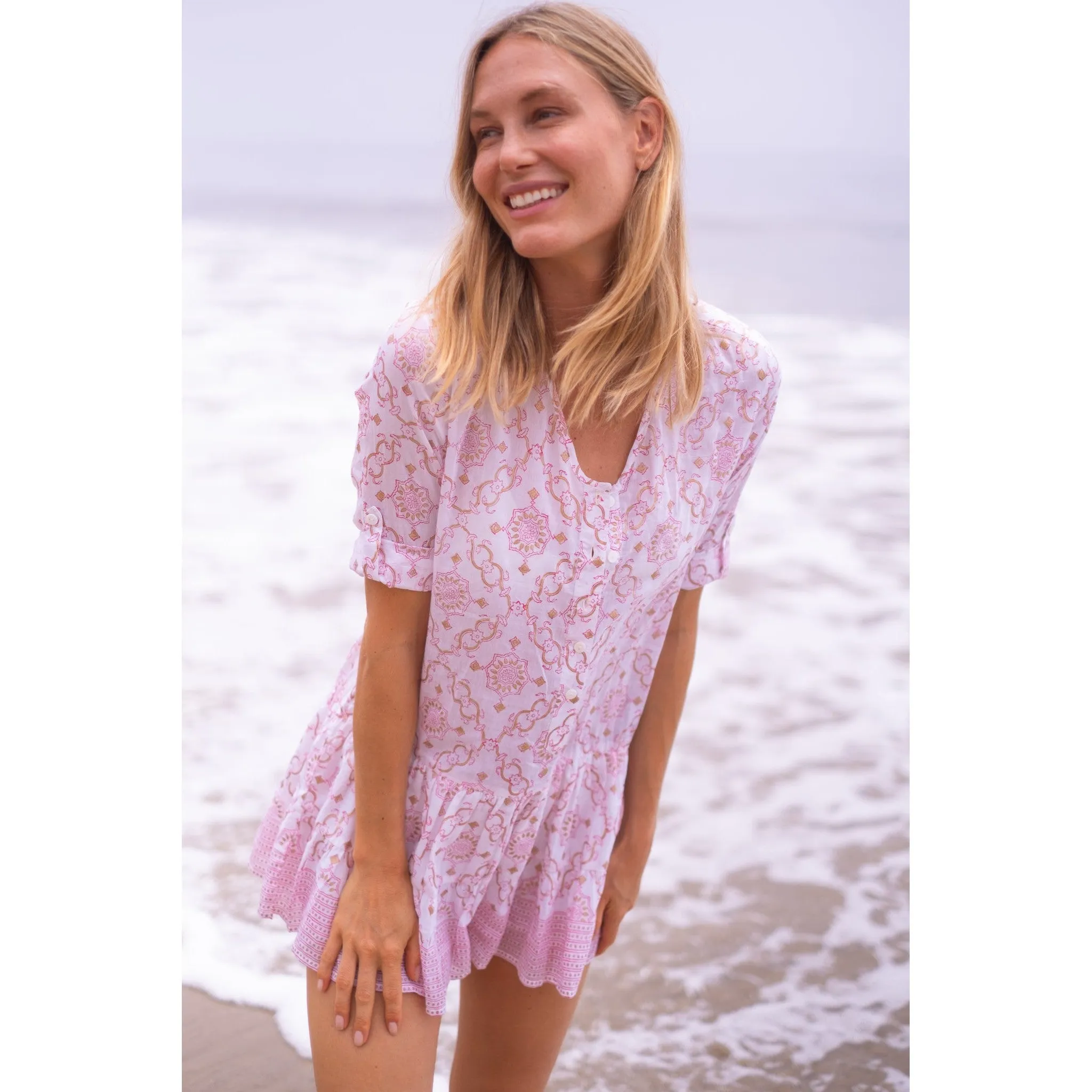 Popover Flounce Dress sold by Alicia Bell