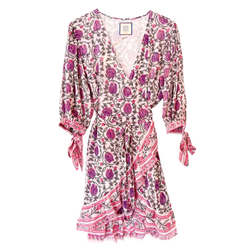 Cindy Mini Wrap Dress sold by Alicia Bell