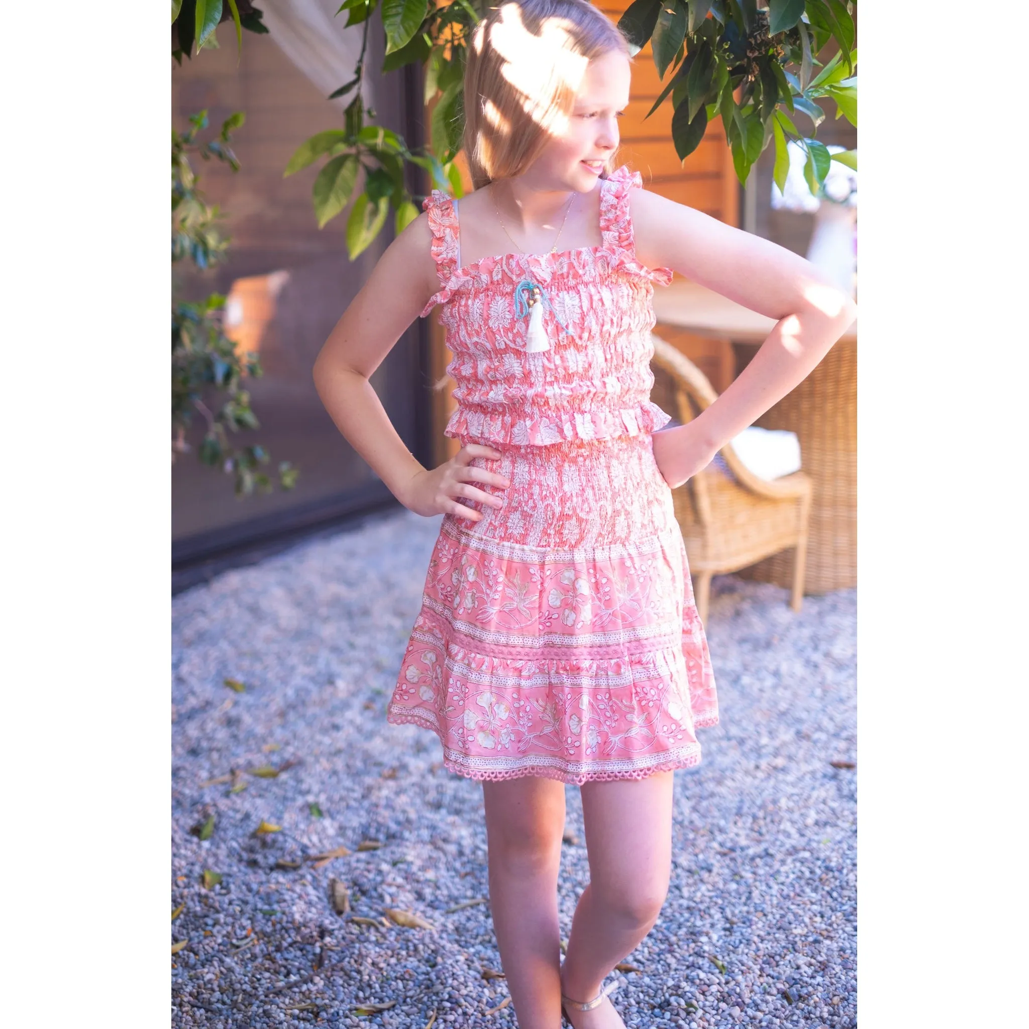 Peach Mandy Skirt sold by Alicia Bell product image thumbnail 5