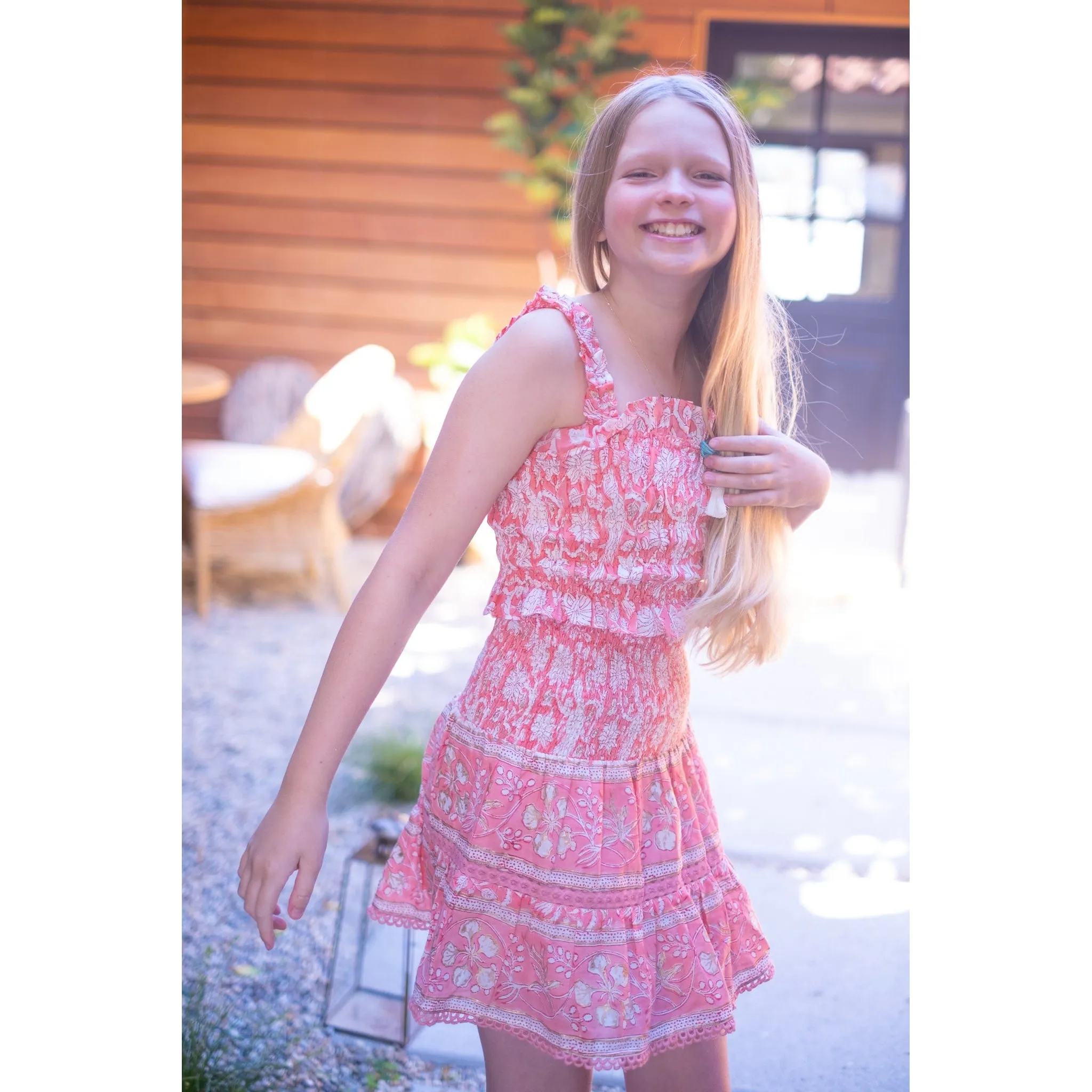 Peach Mandy Skirt sold by Alicia Bell product image thumbnail 3