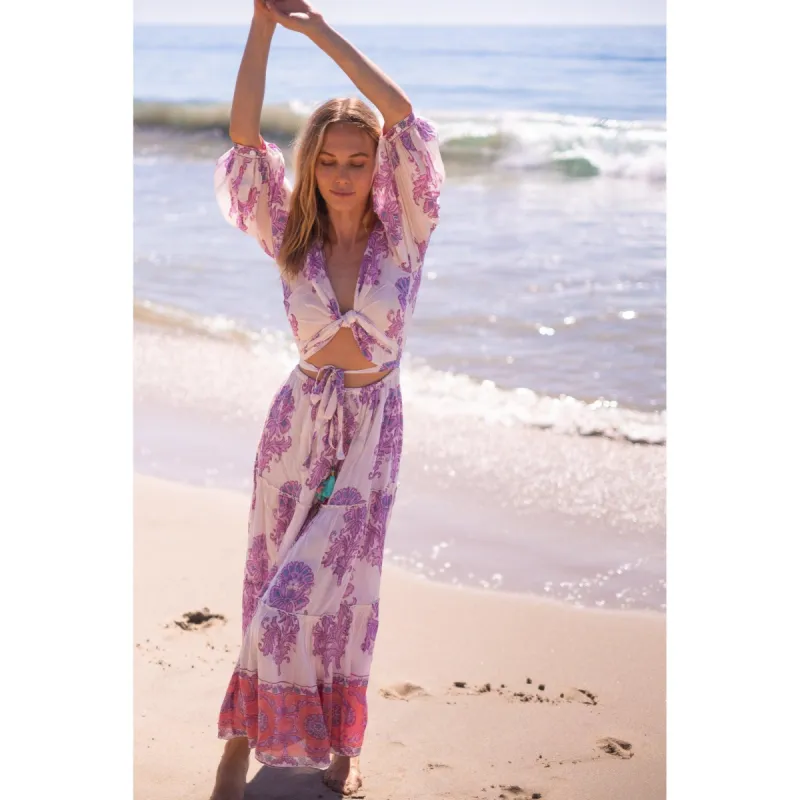 Flower Marina Maxi Dress sold by Alicia Bell