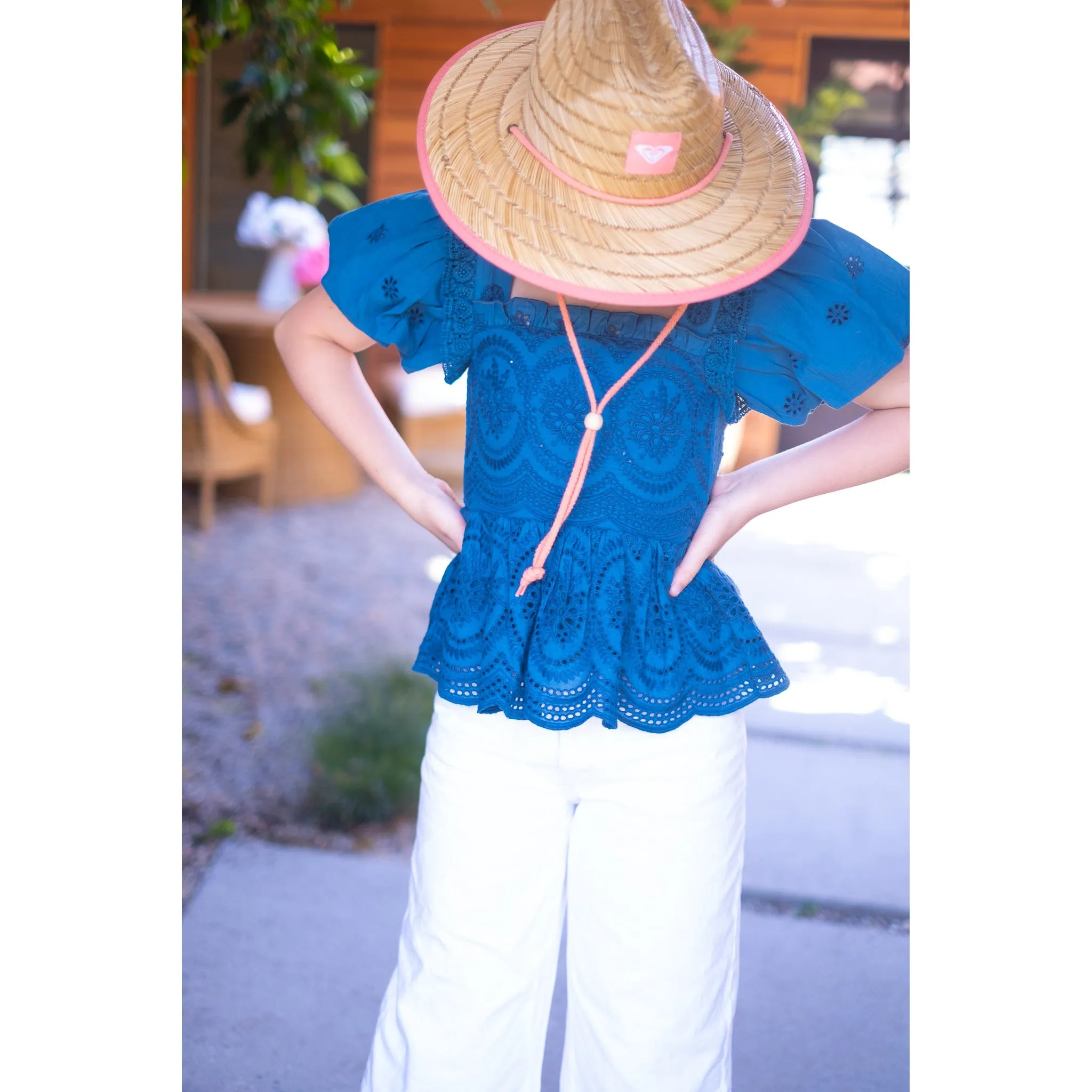 Turquoise Scarlett Top sold by Alicia Bell product image thumbnail 5