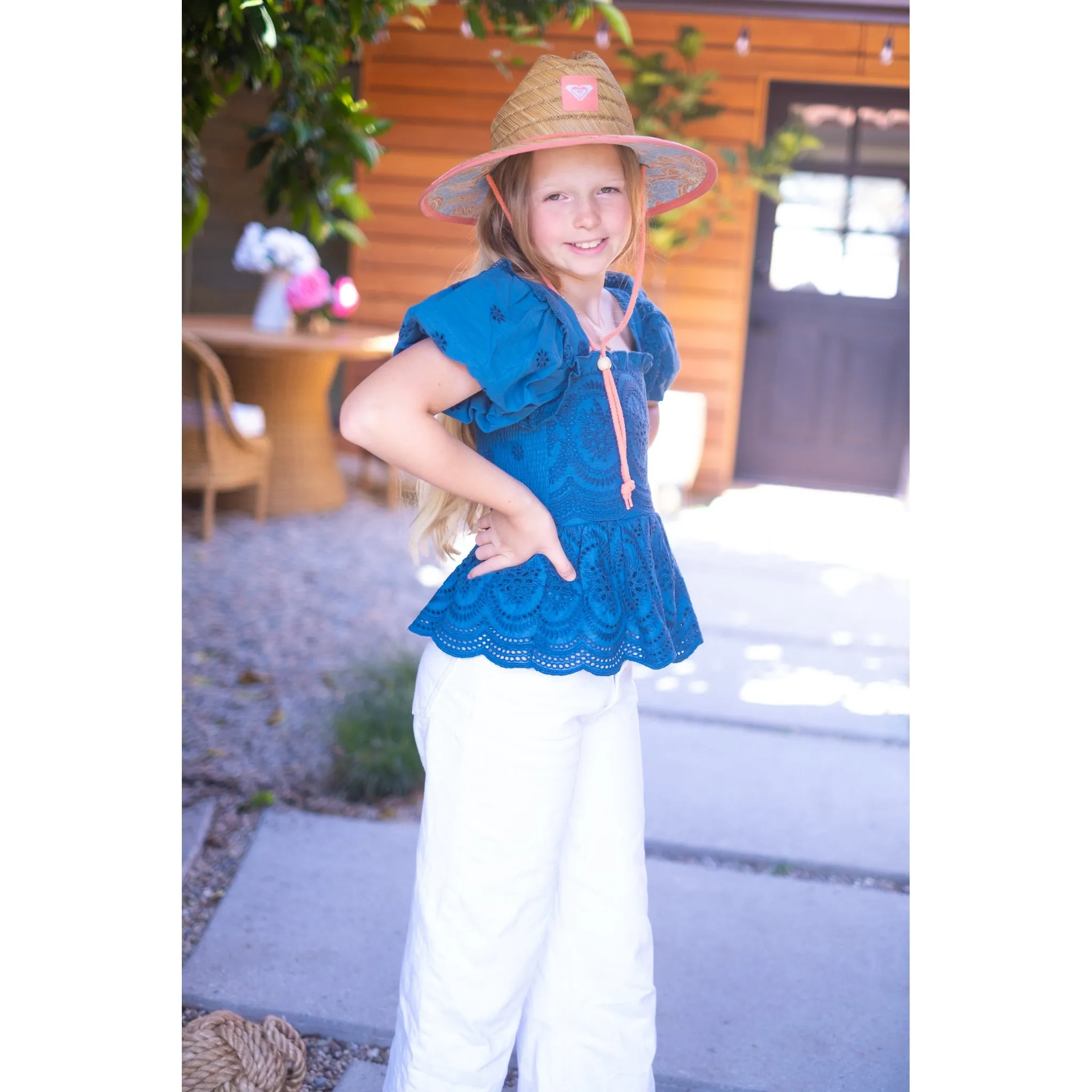 Turquoise Scarlett Top sold by Alicia Bell product image thumbnail 4