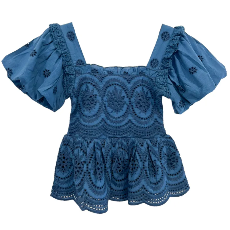 Turquoise Scarlett Top sold by Alicia Bell