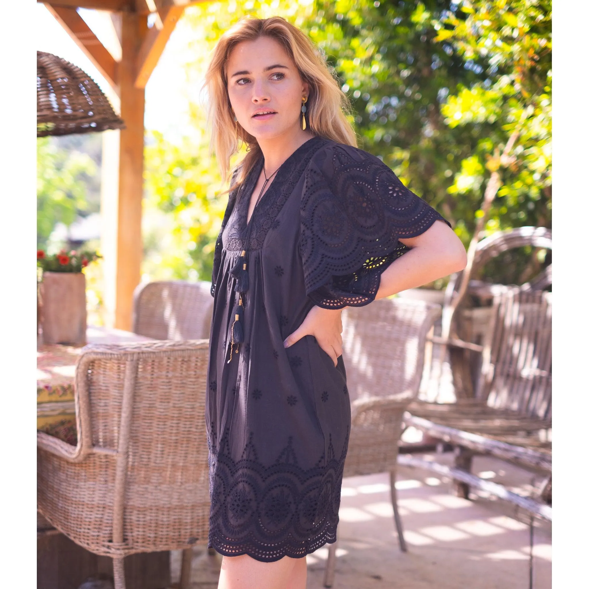【BELLIALEU】Angel dress Black BELLIALEU】Angel dress Black