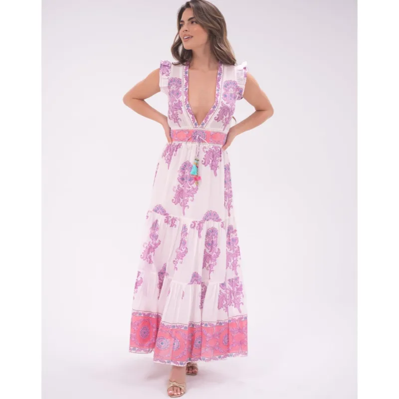 Flower Isabella Maxi Dress- PRE ORDER sold by Alicia Bell