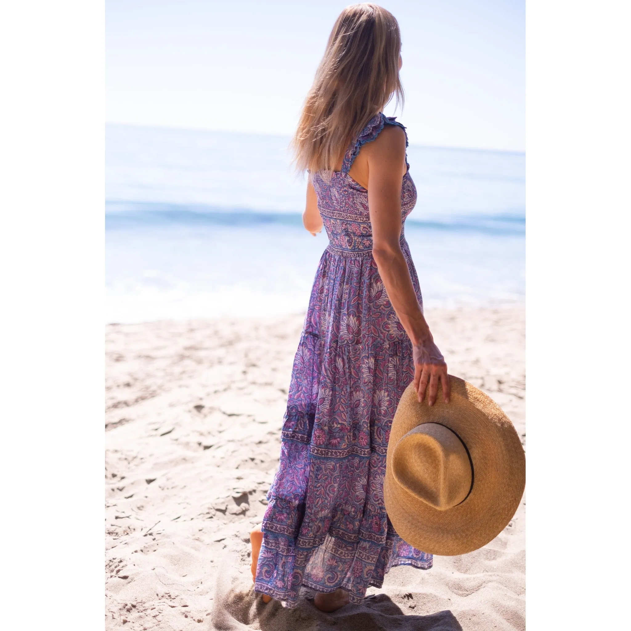Christine Maxi Dress- Green Print sold by Alicia Bell product image thumbnail 4