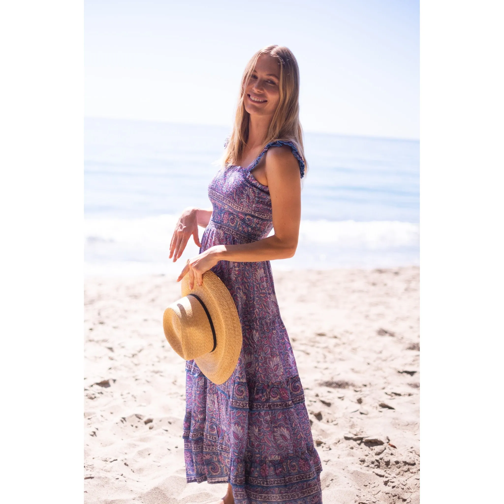 Christine Maxi Dress- Green Print sold by Alicia Bell product image thumbnail 5