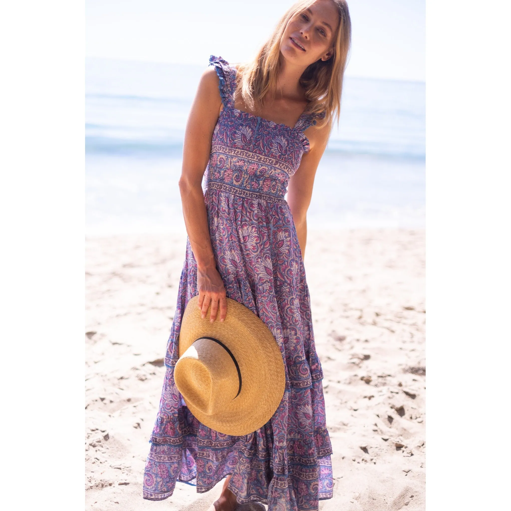 Christine Maxi Dress- Green Print sold by Alicia Bell