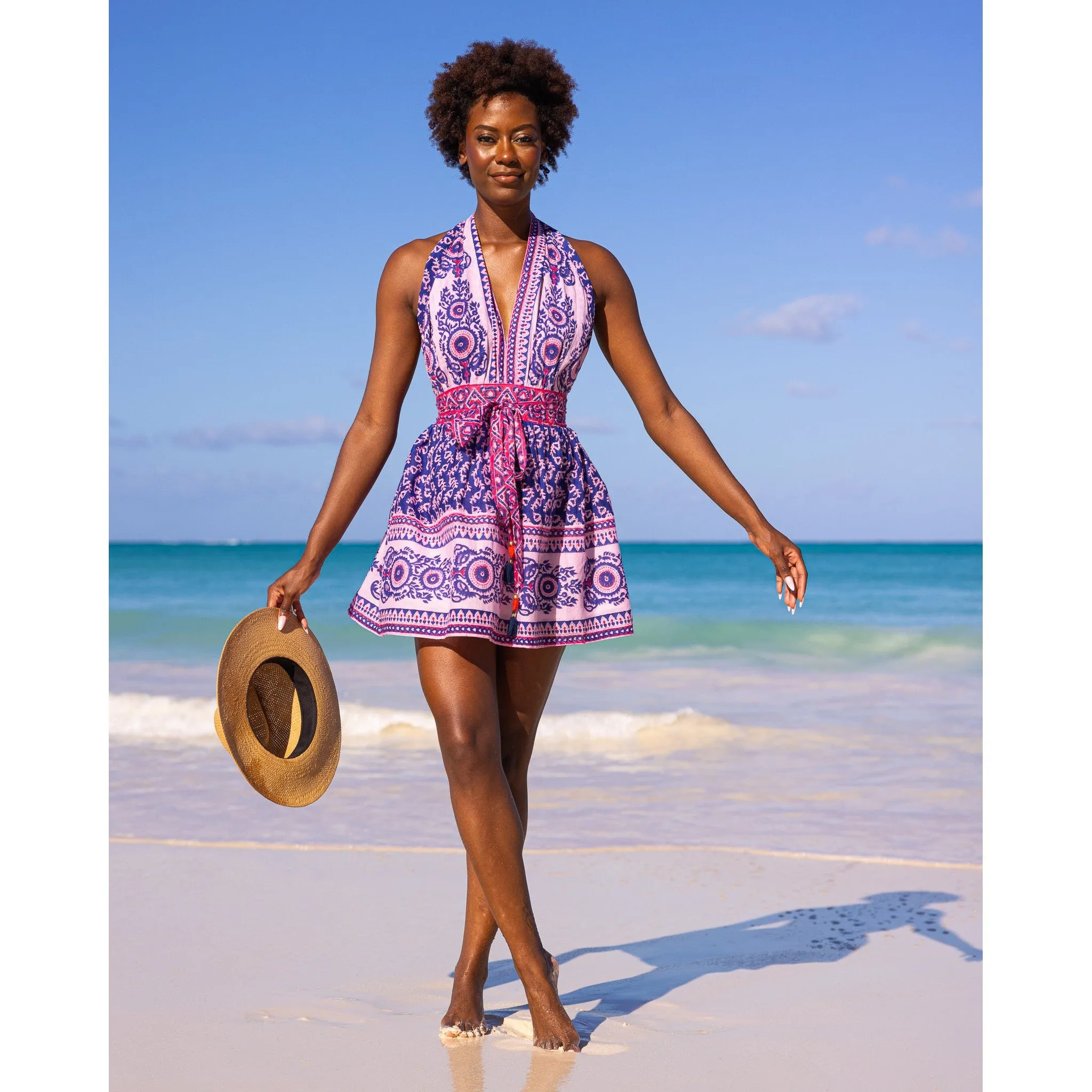 Abby Halter Mini Dress sold by Alicia Bell product image thumbnail 3