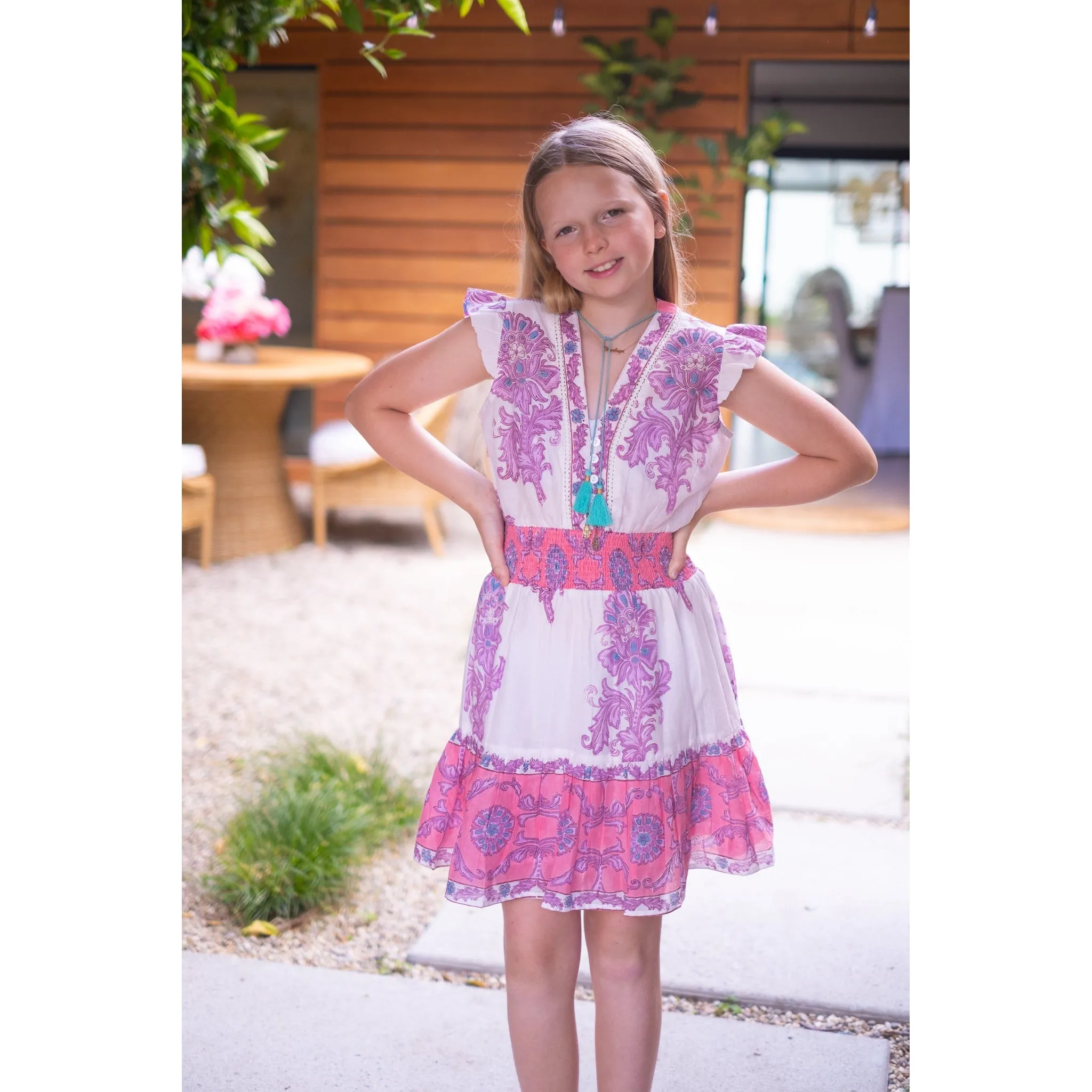 Flower Annabelle Mini Dress sold by Alicia Bell