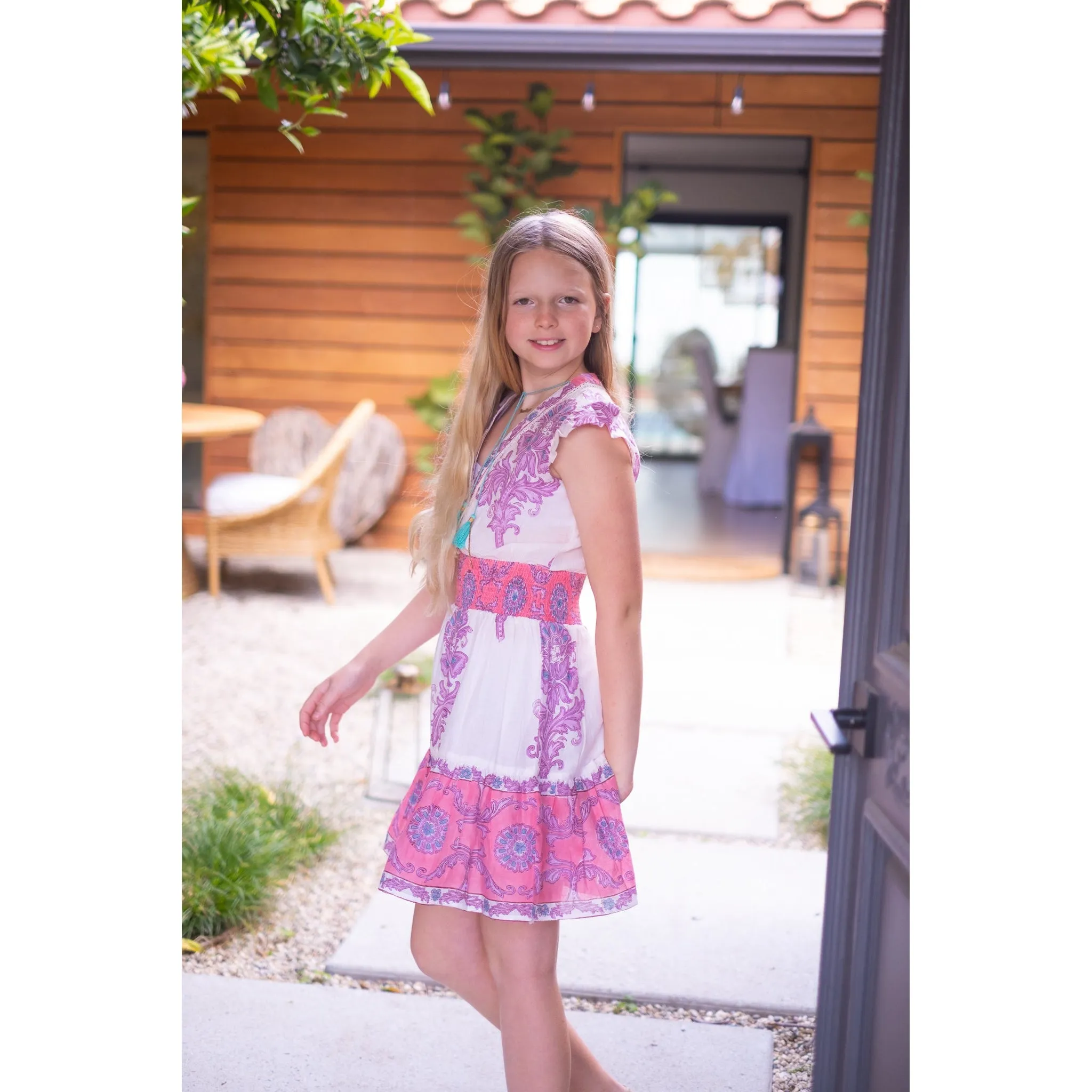 Flower Annabelle Mini Dress sold by Alicia Bell product image thumbnail 5