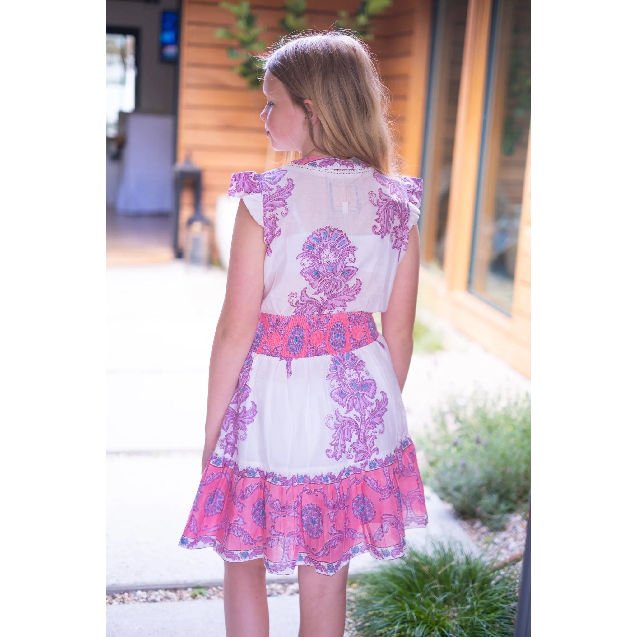 Flower Annabelle Mini Dress sold by Alicia Bell product image thumbnail 4