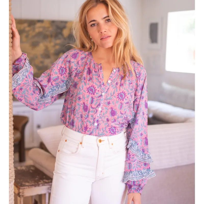 Pink Callie Blouse sold by Alicia Bell