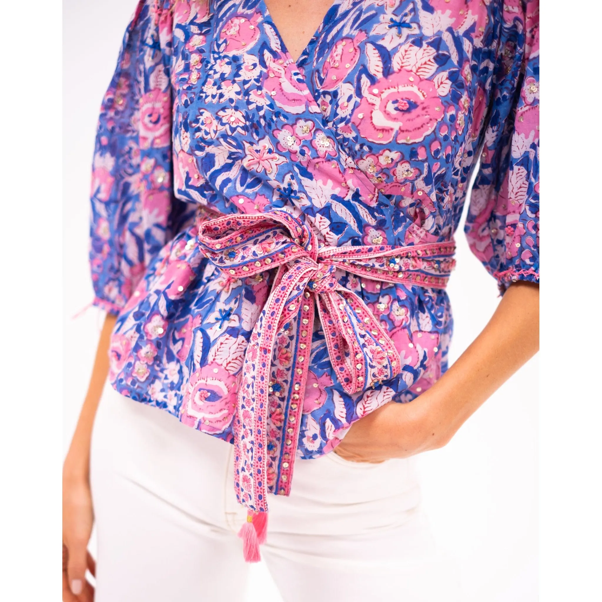 Wrap Top sold by Alicia Bell product image thumbnail 2