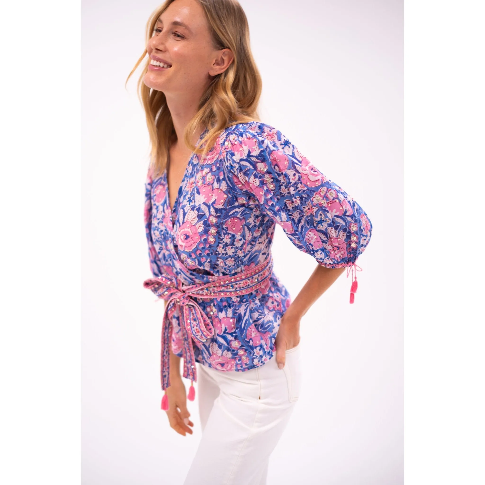 Wrap Top sold by Alicia Bell product image thumbnail 5