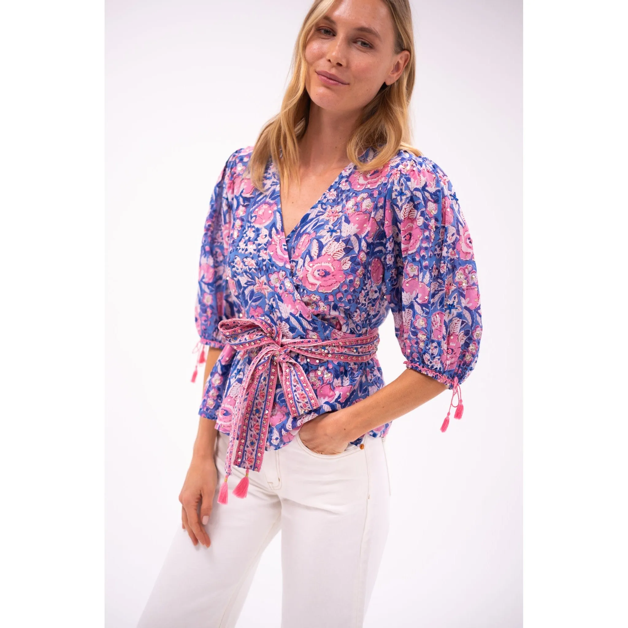 Wrap Top sold by Alicia Bell product image thumbnail 3