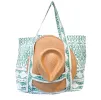 Large Beach Bag With Hat Holder sold by Alicia Bell