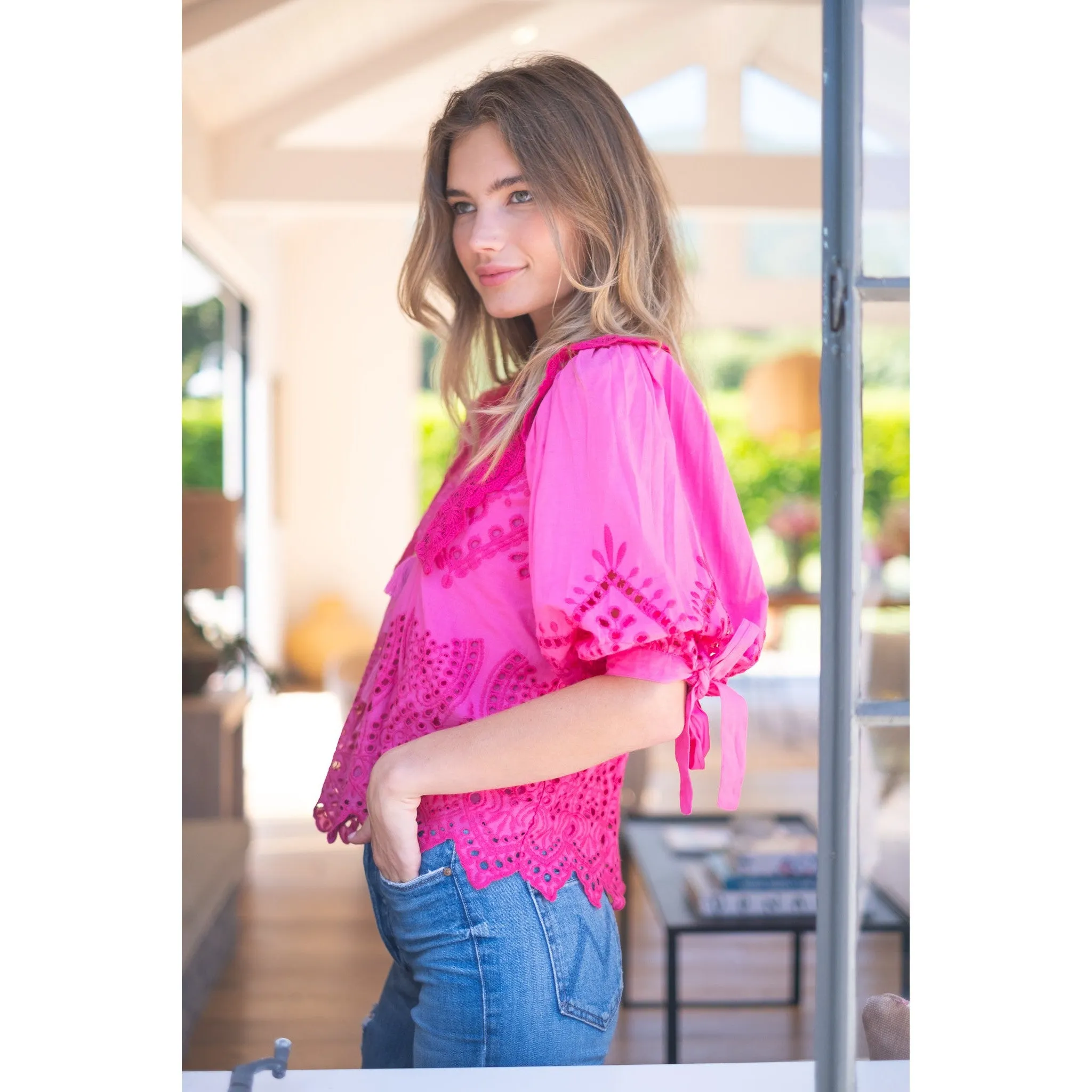 Pink Kylie Top sold by Alicia Bell product image thumbnail 2