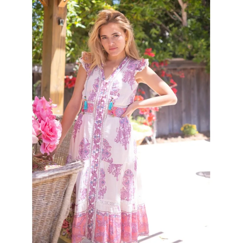 Flower Blake Midi Dress sold by Alicia Bell