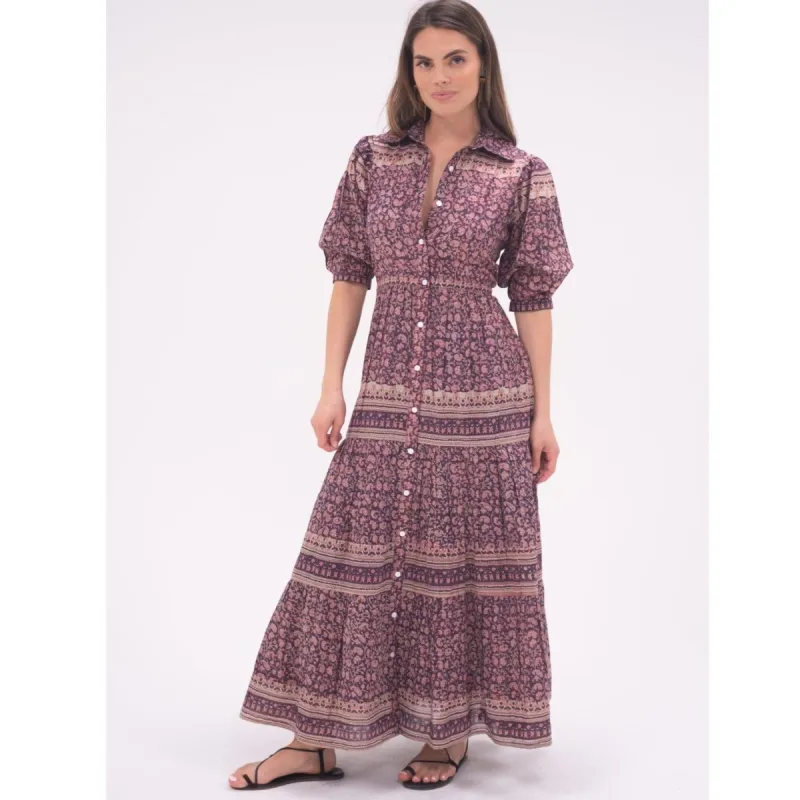 Metallic Blair Maxi Dress sold by Alicia Bell