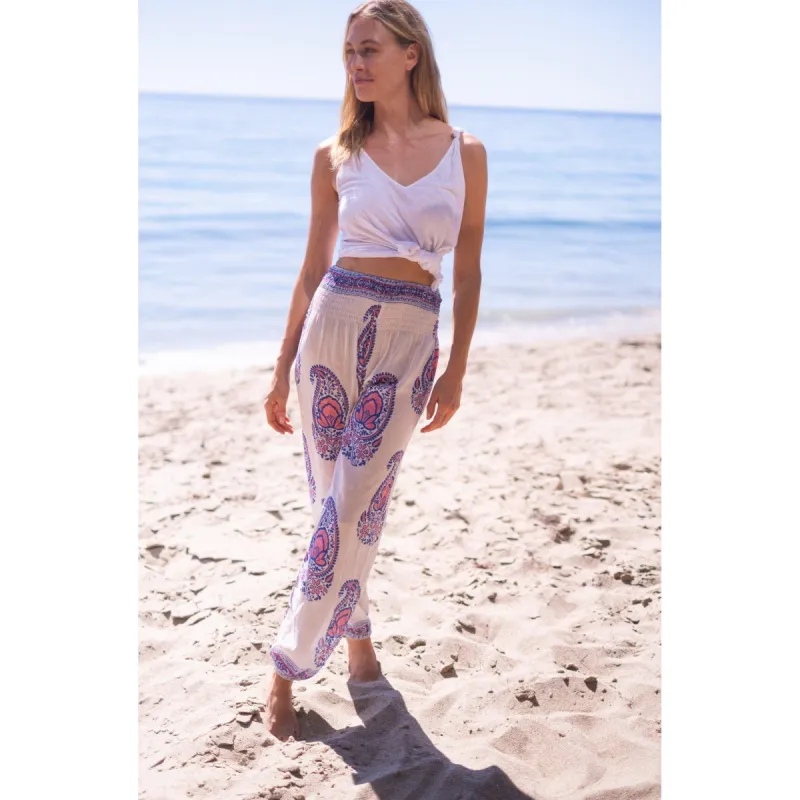 Paisley Smocked Pants sold by Alicia Bell
