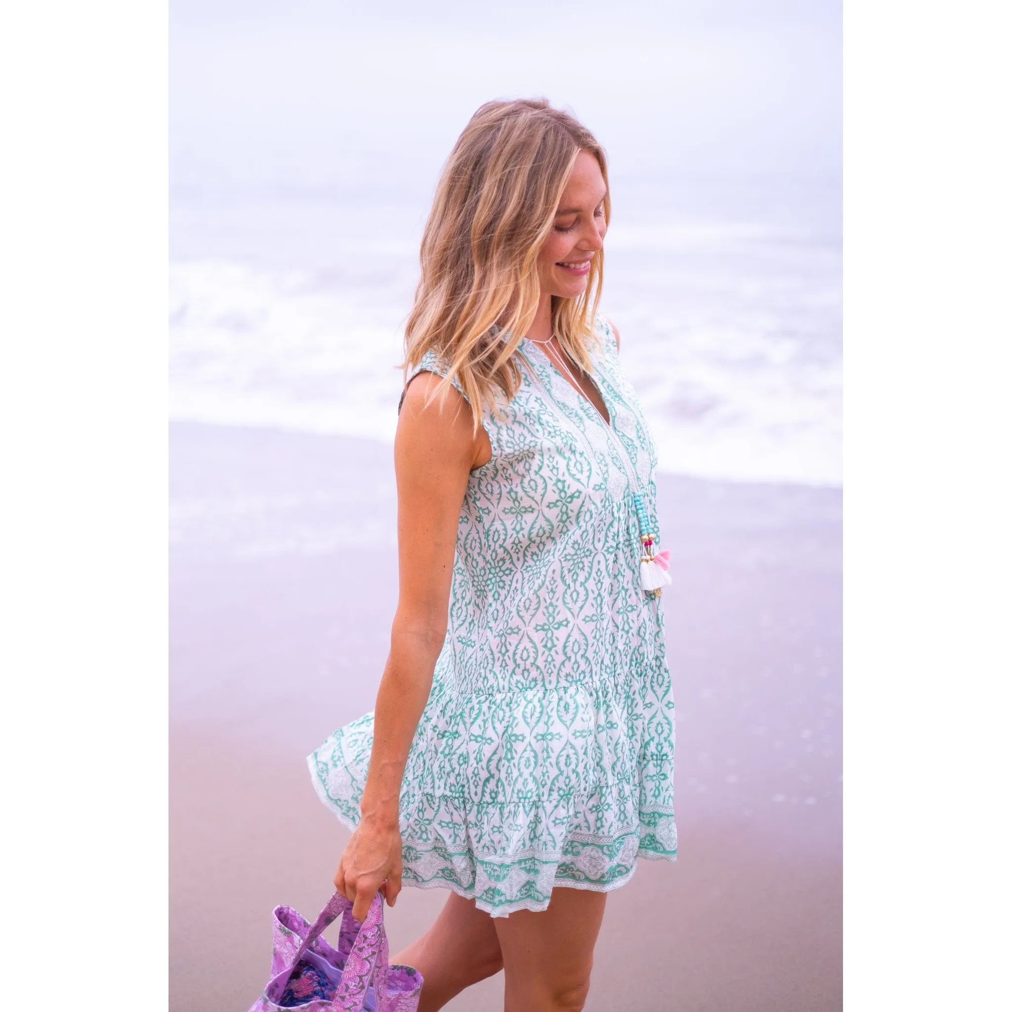 Lulu Flounce Dress sold by Alicia Bell product image thumbnail 5