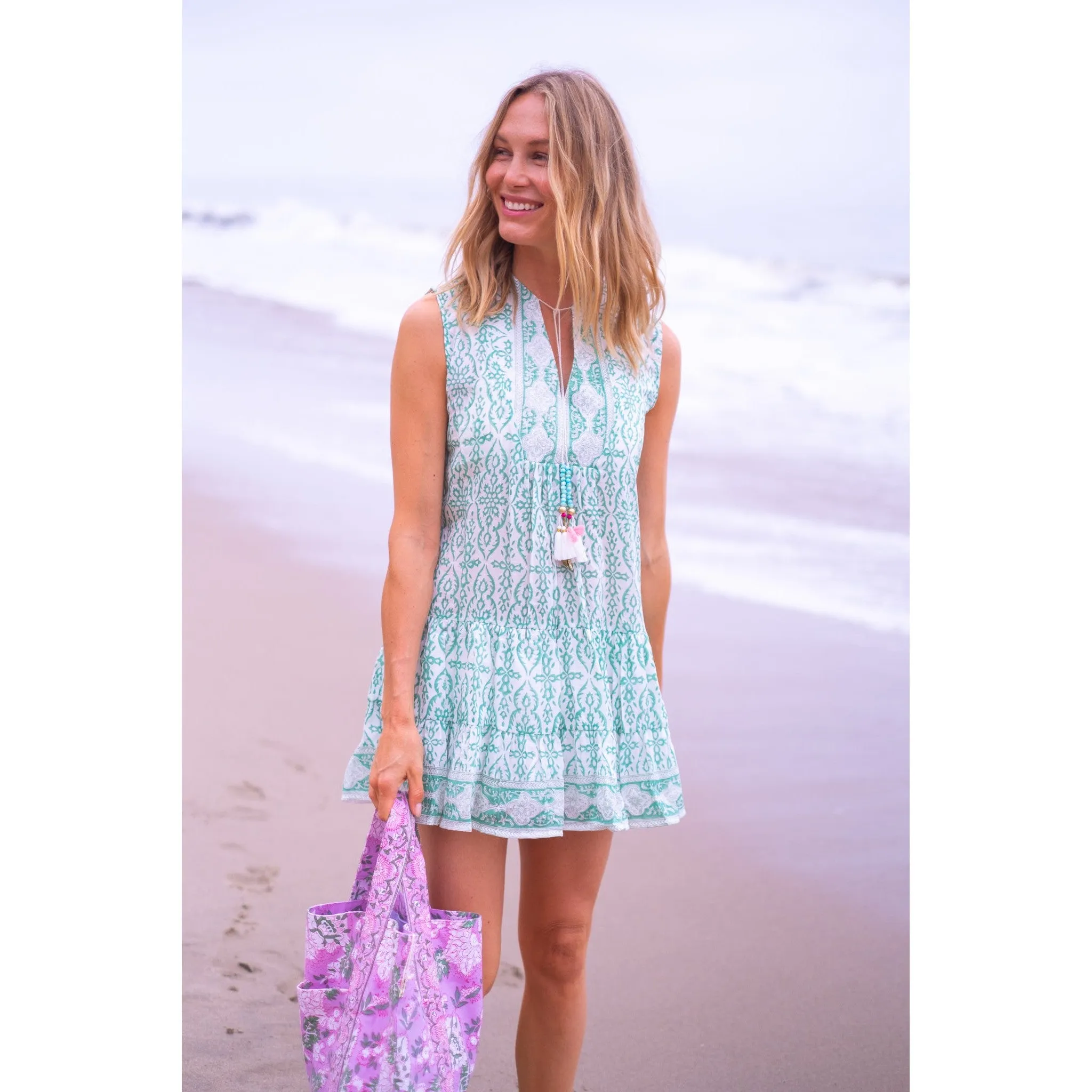 Lulu Flounce Dress sold by Alicia Bell product image thumbnail 4