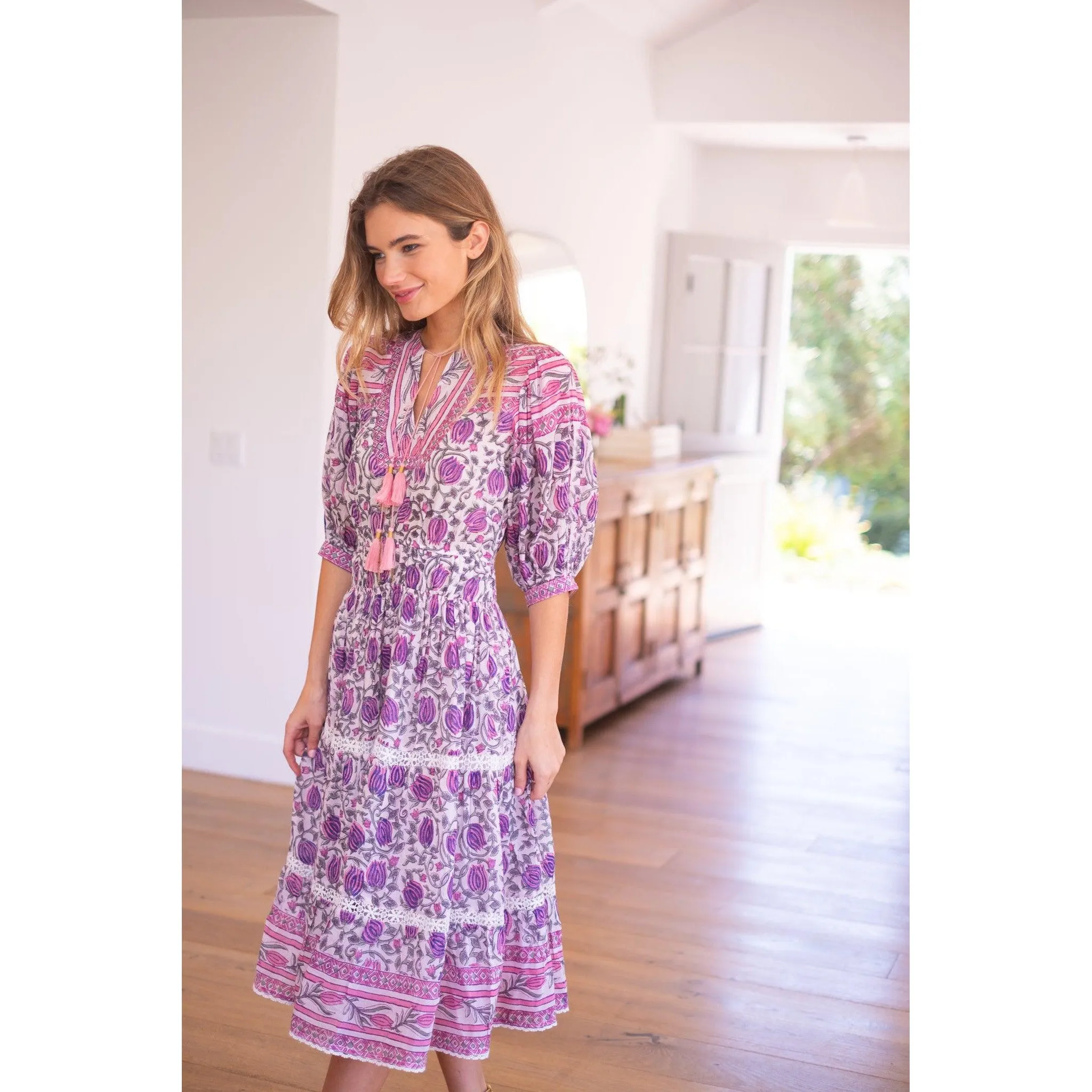 Faith Midi Dress sold by Alicia Bell product image thumbnail 5