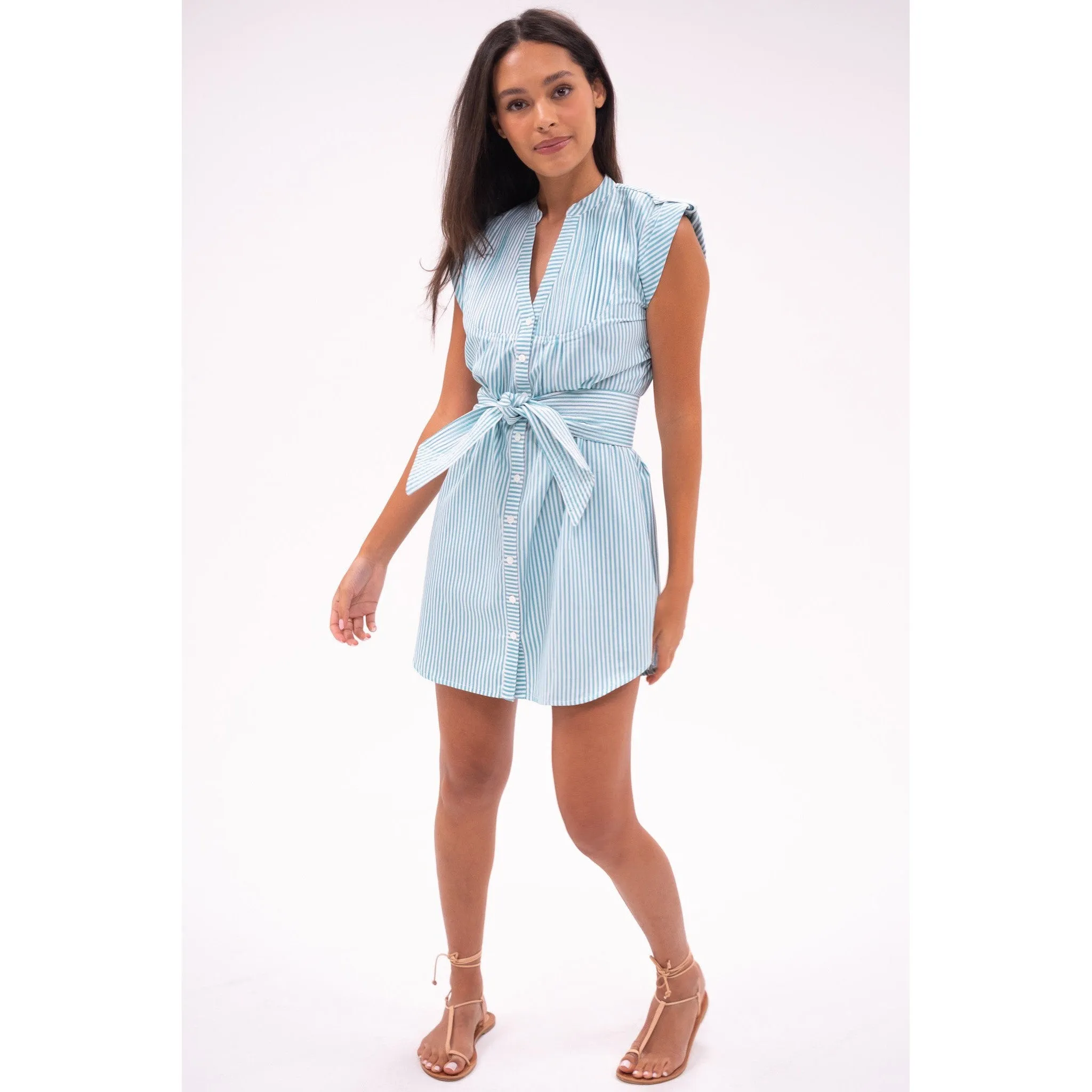 Kat Mini Shirt Dress sold by Alicia Bell product image thumbnail 3