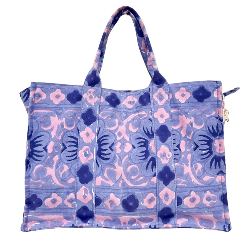 Canvas Tote With Zipper sold by Alicia Bell