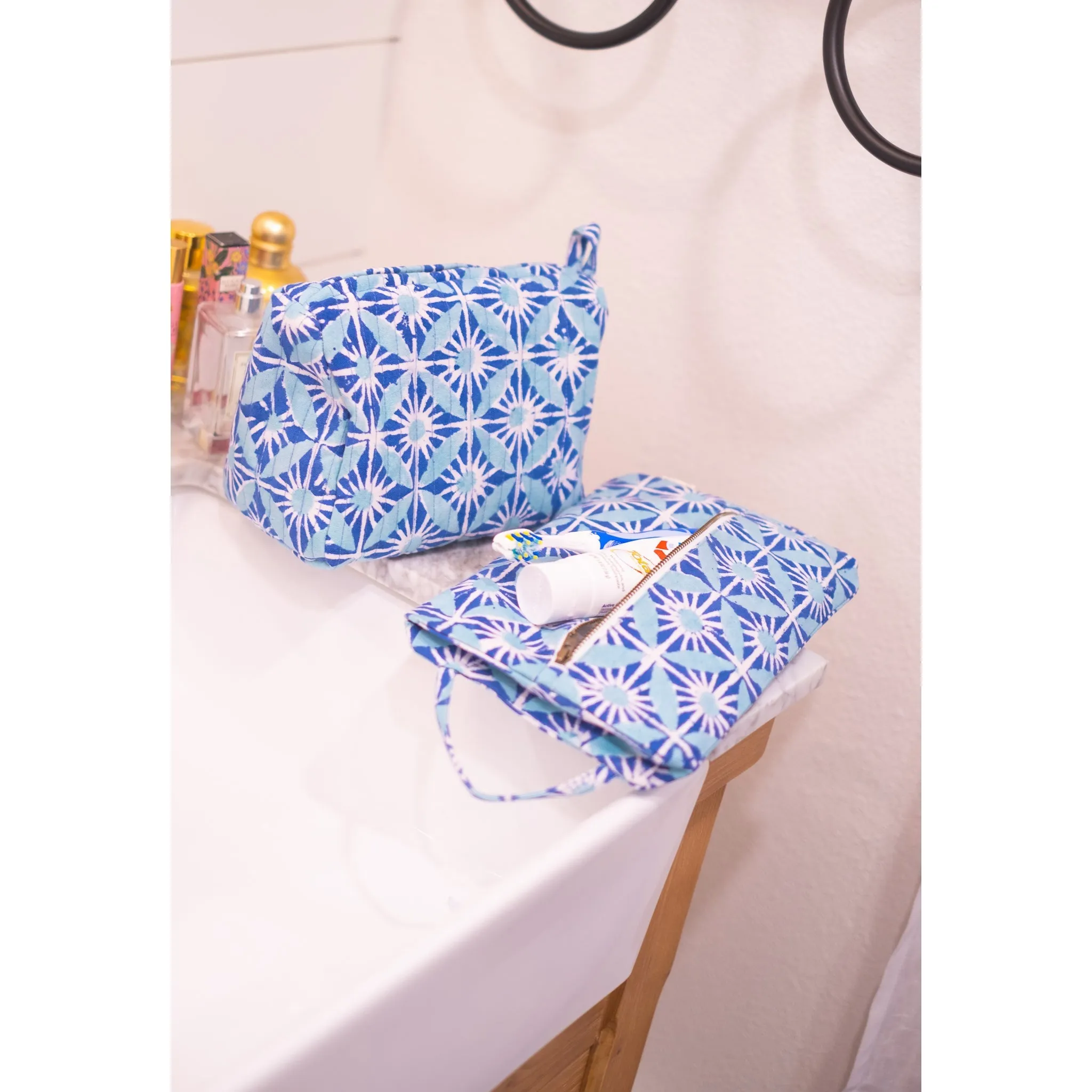 Flat Cosmetic Bag sold by Alicia Bell product image thumbnail 3
