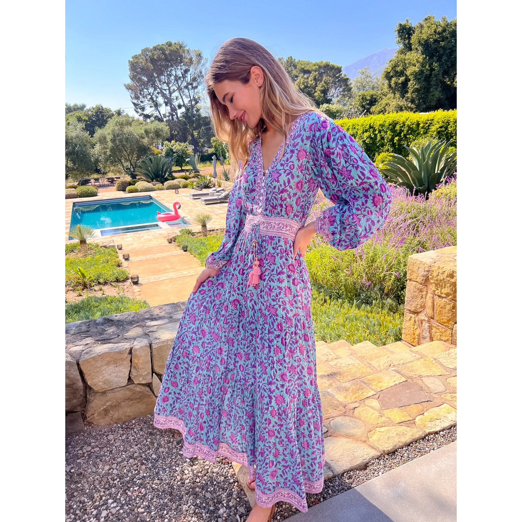 Clover Maxi Dress sold by Alicia Bell product image thumbnail 4