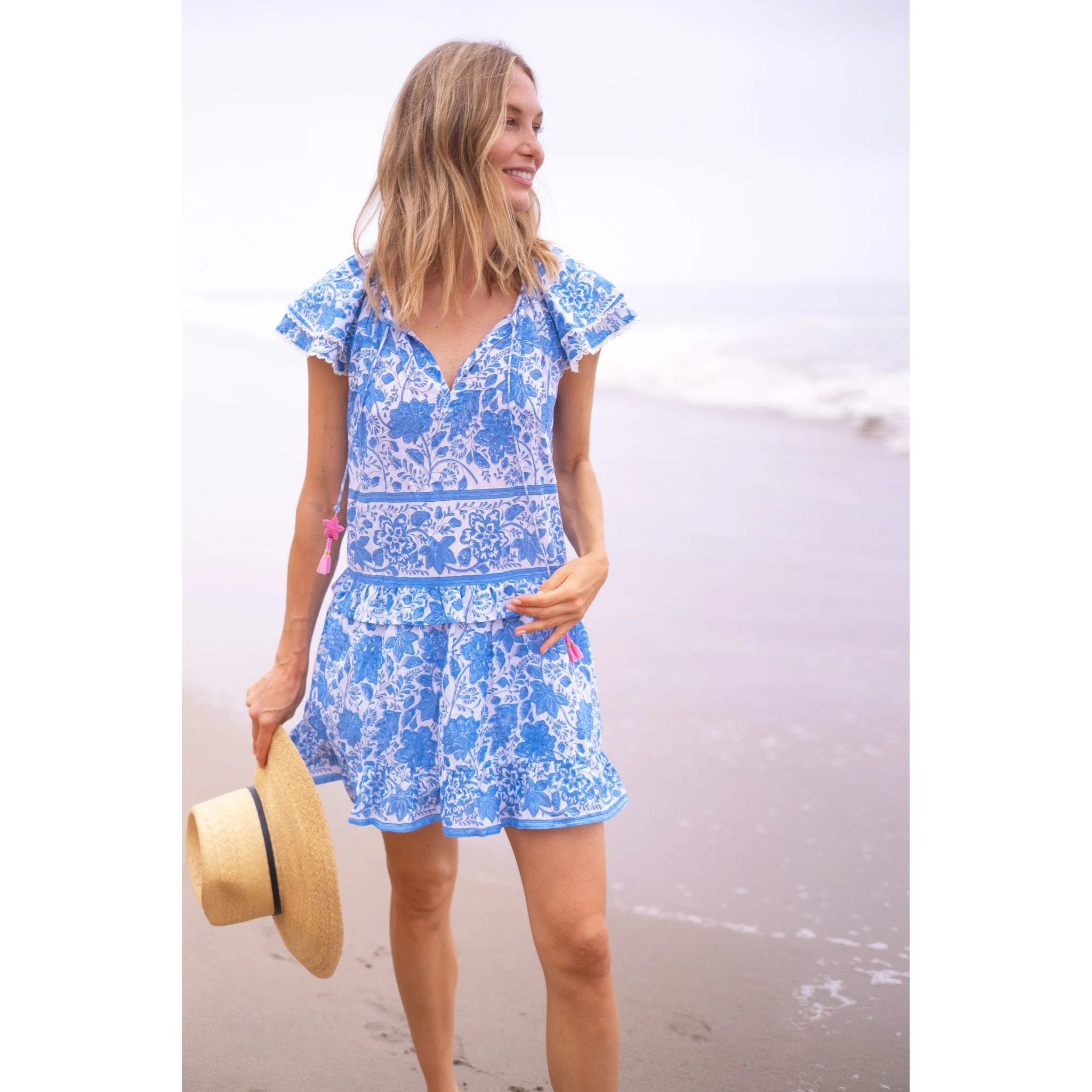 Sadie Mini Dress- Cotton sold by Alicia Bell