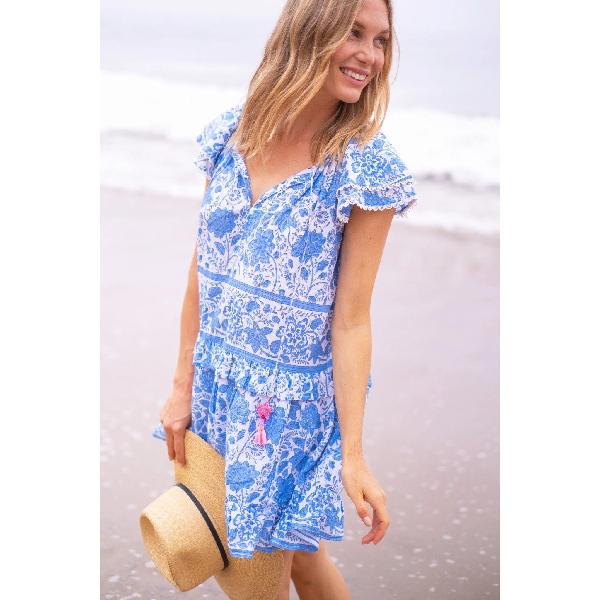 Sadie Mini Dress- Cotton sold by Alicia Bell product image thumbnail 3