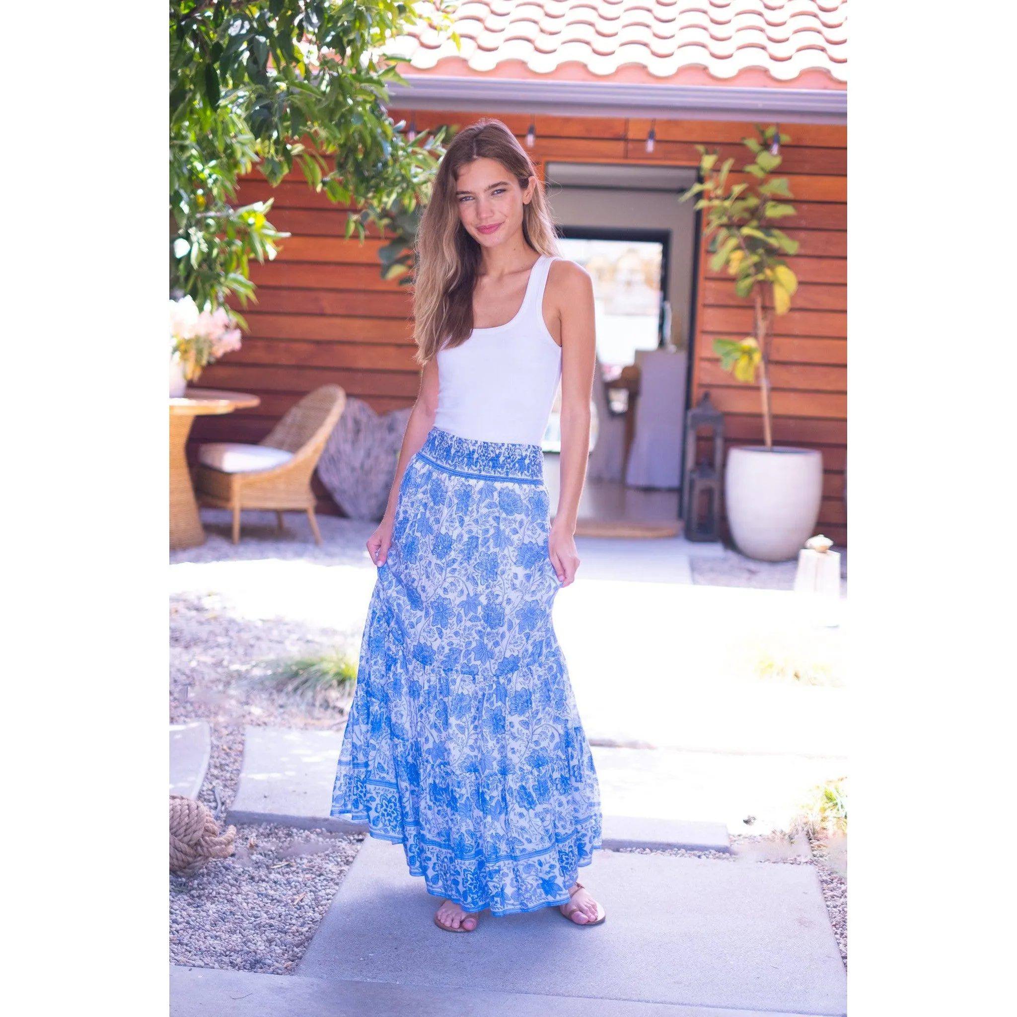Pia Maxi Skirt sold by Alicia Bell product image thumbnail 5