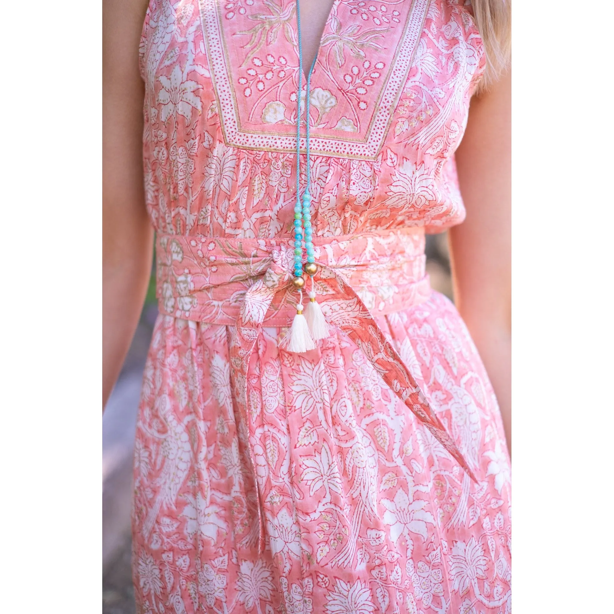 Peach Lola Maxi Dress sold by Alicia Bell product image thumbnail 5