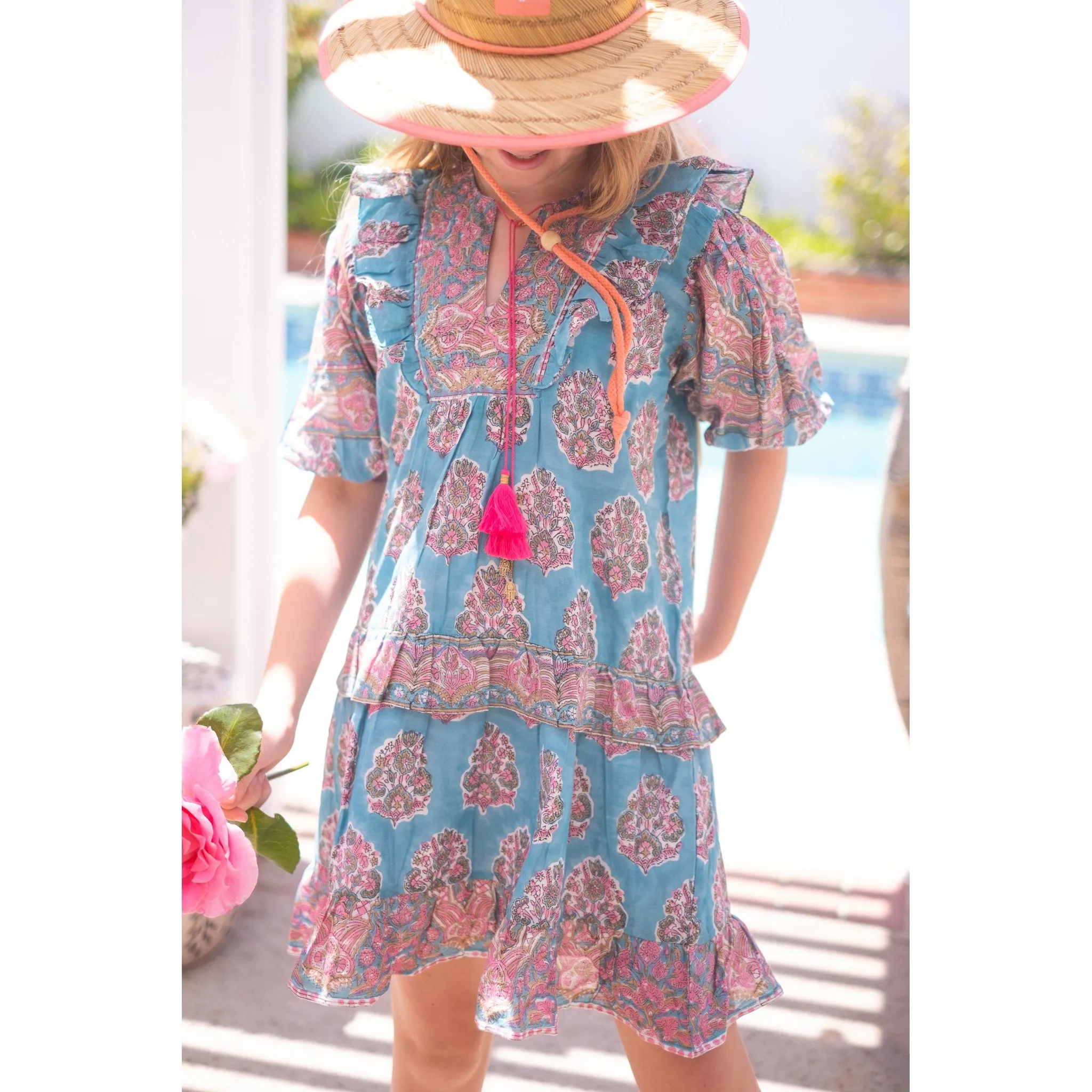 Teal Kaiya Dress sold by Alicia Bell