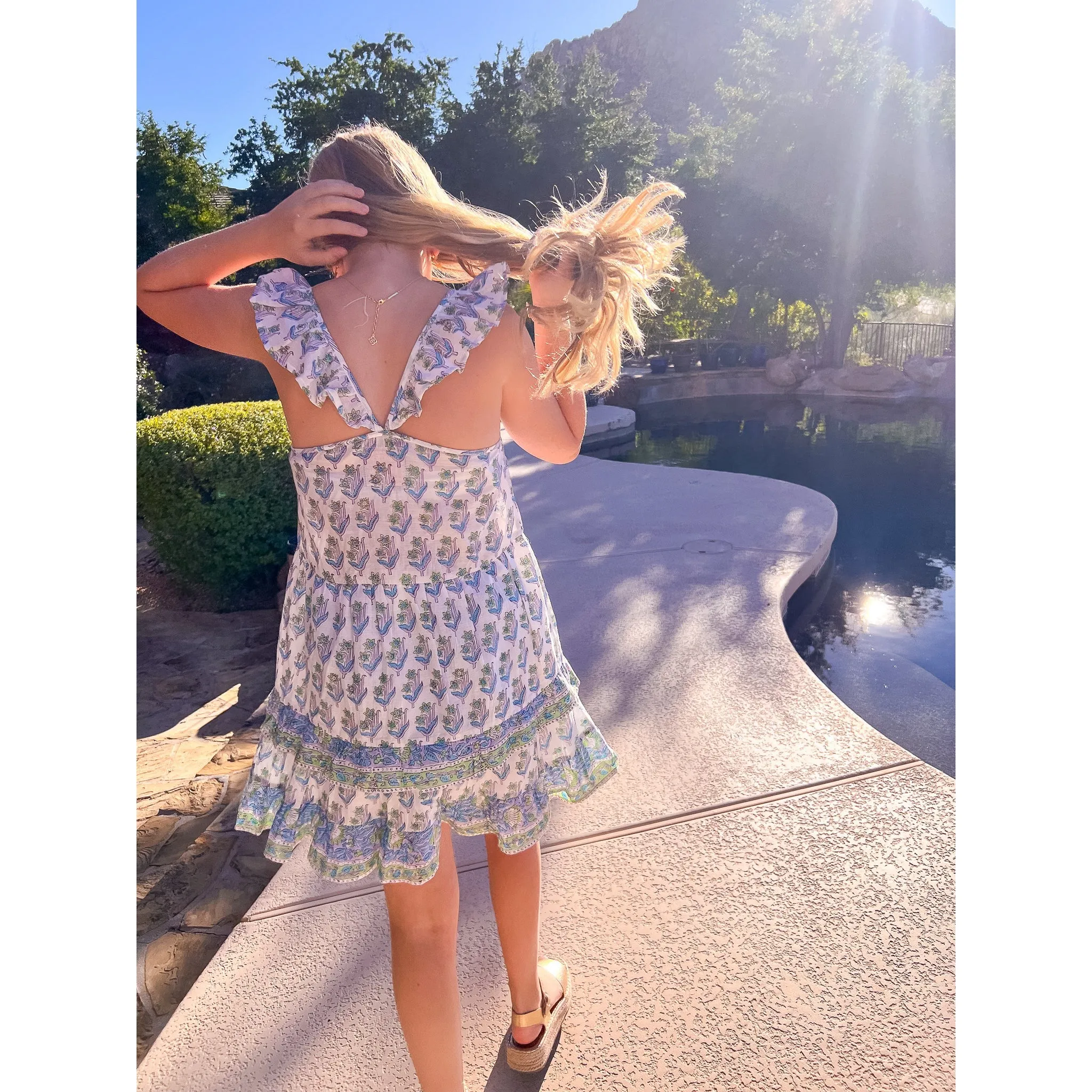 Girls Hallie Dress sold by Alicia Bell product image thumbnail 5