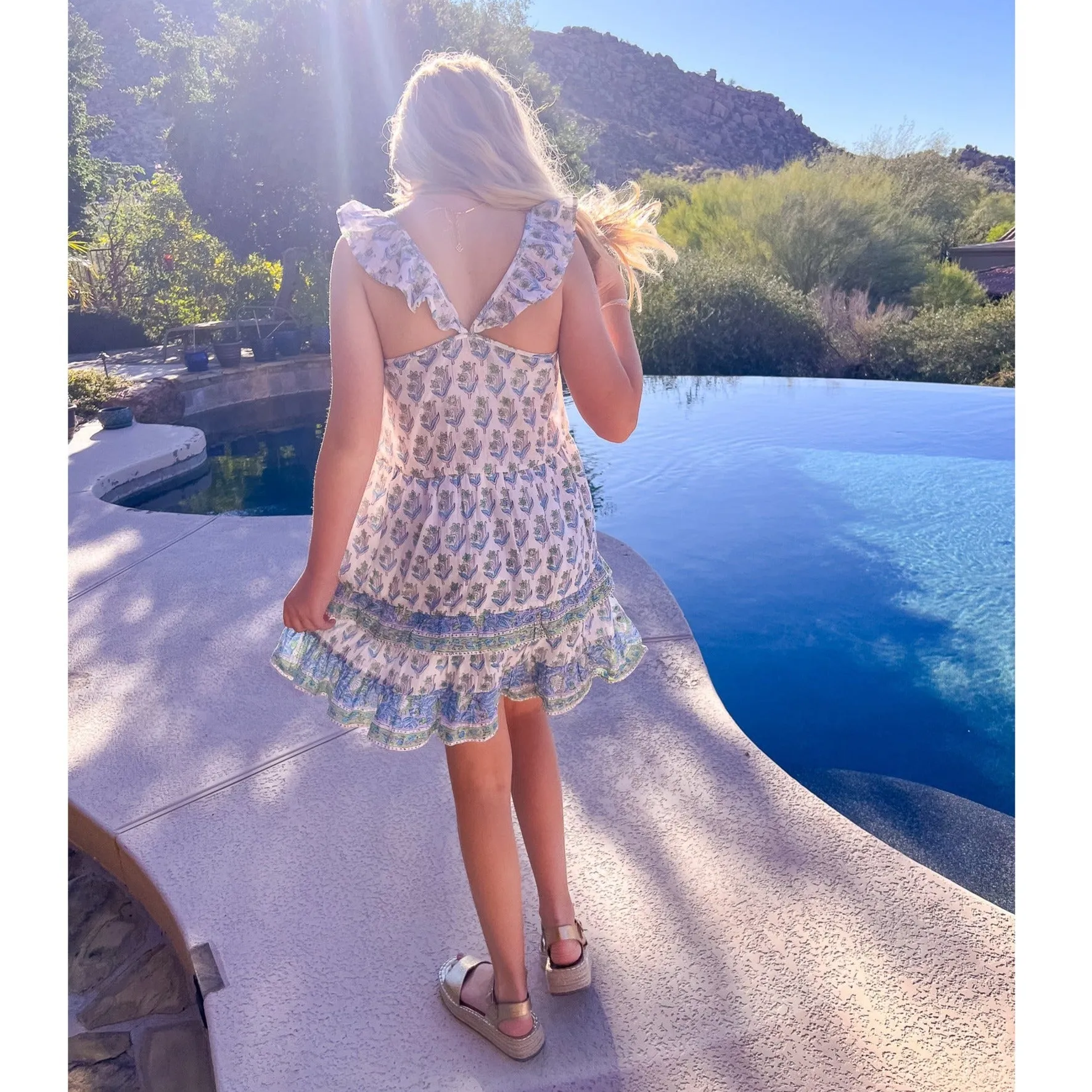 Girls Hallie Dress sold by Alicia Bell product image thumbnail 2