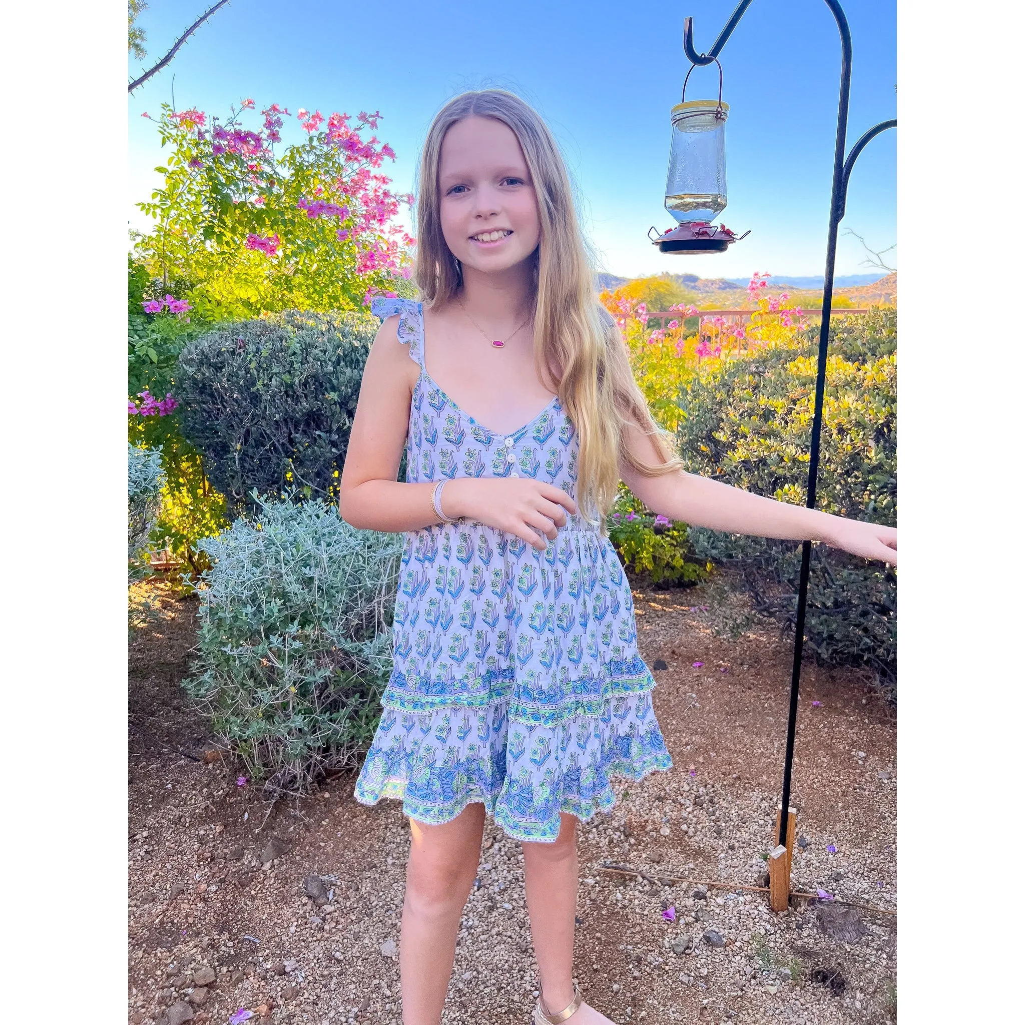 Girls Hallie Dress sold by Alicia Bell product image thumbnail 4