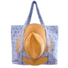 Large Beach Bag With Hat Holder sold by Alicia Bell