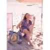Large Beach Bag With Hat Holder sold by Alicia Bell