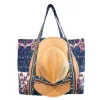 Large Beach Bag With Hat Holder sold by Alicia Bell