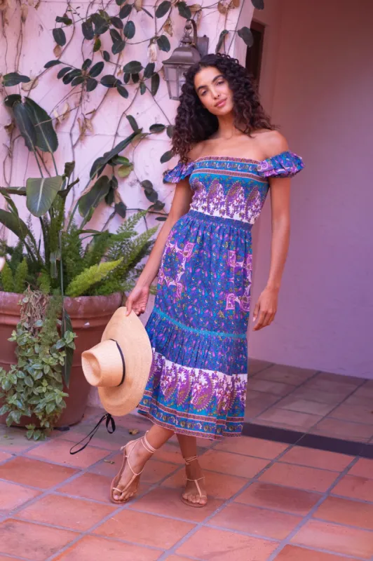 Isabella Midi Dress - Preorder sold by Alicia Bell