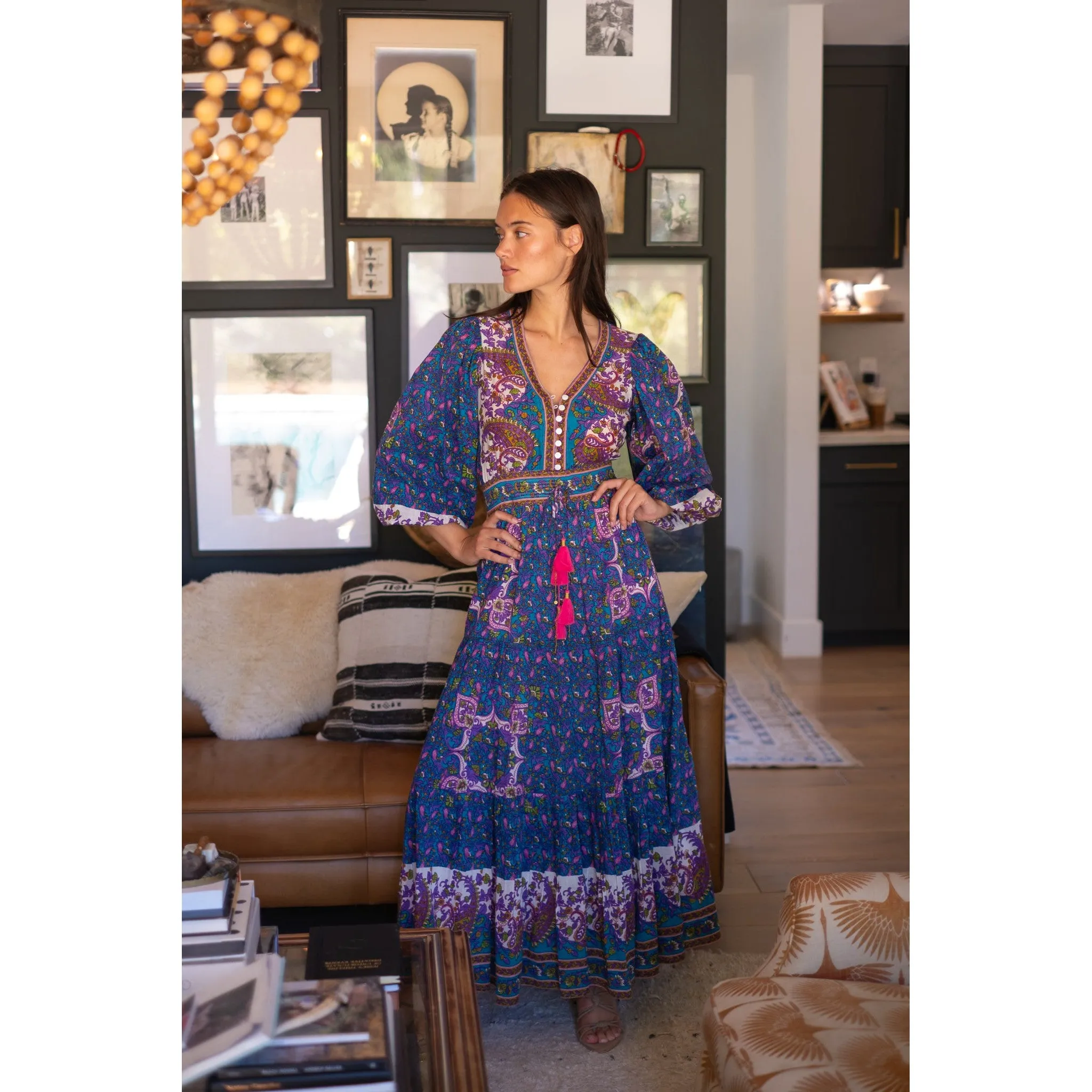 Clover Maxi Dress sold by Alicia Bell product image thumbnail 3