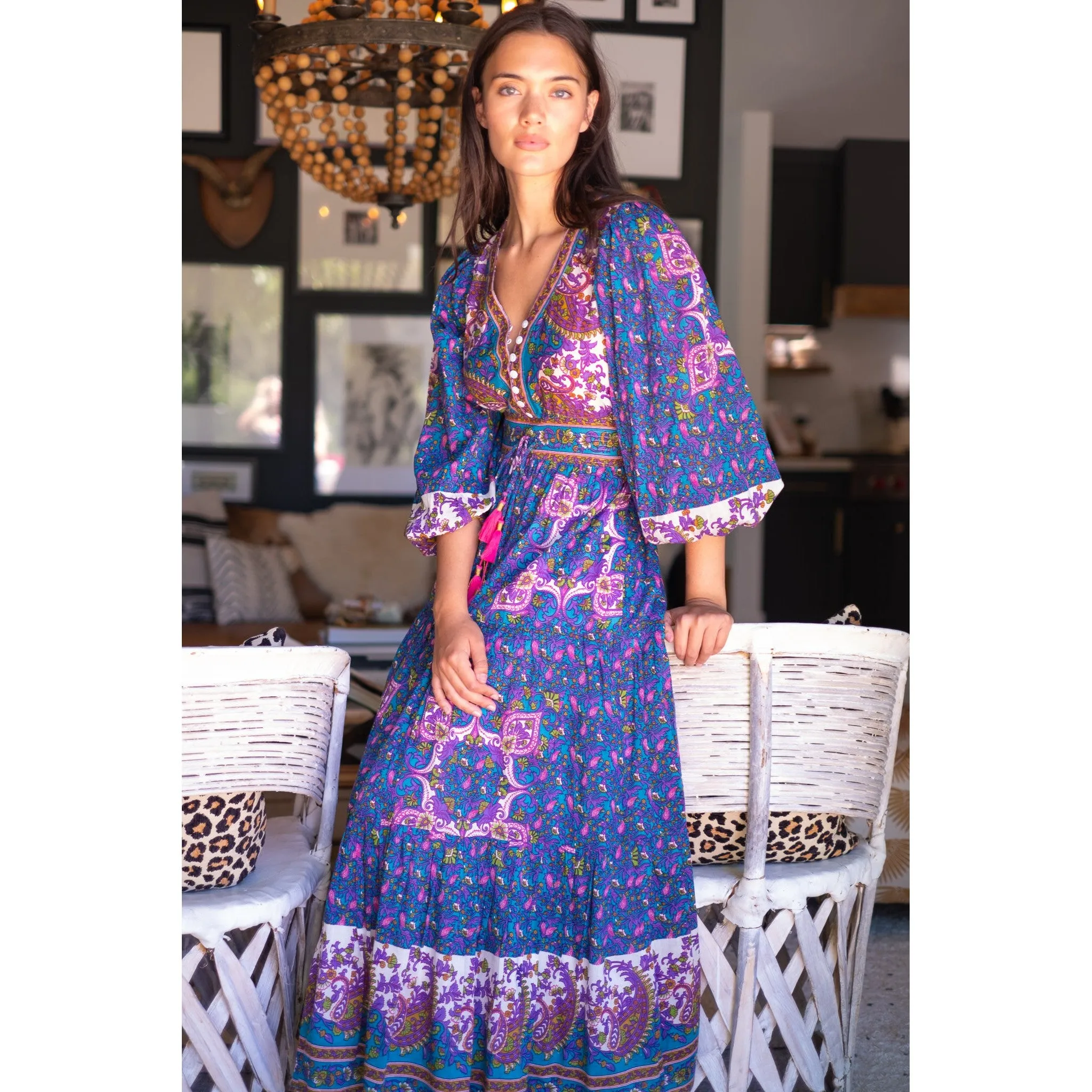 Clover Maxi Dress sold by Alicia Bell product image thumbnail 5