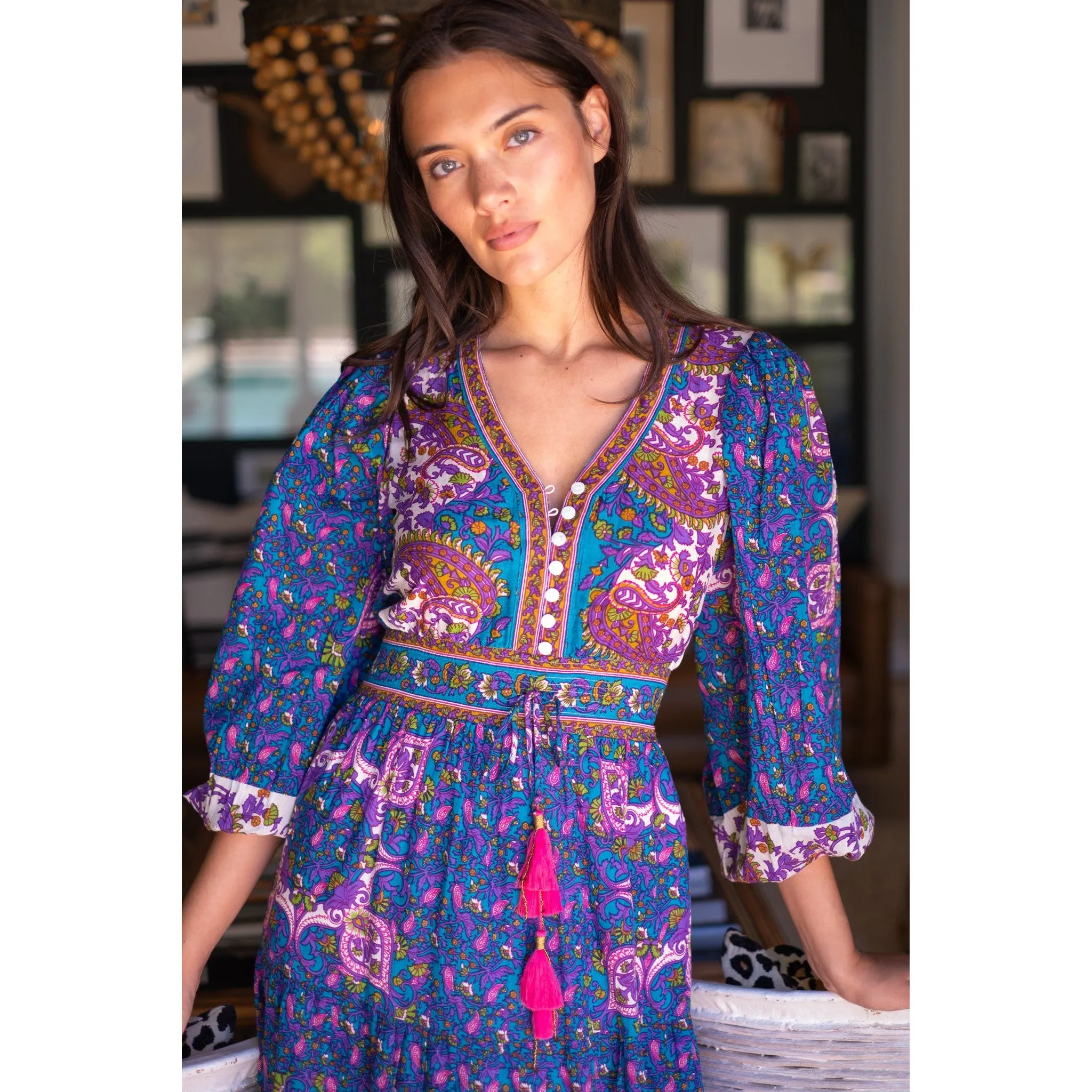 Clover Maxi Dress sold by Alicia Bell product image thumbnail 4