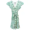 Cindy Mini Wrap Dress sold by Alicia Bell