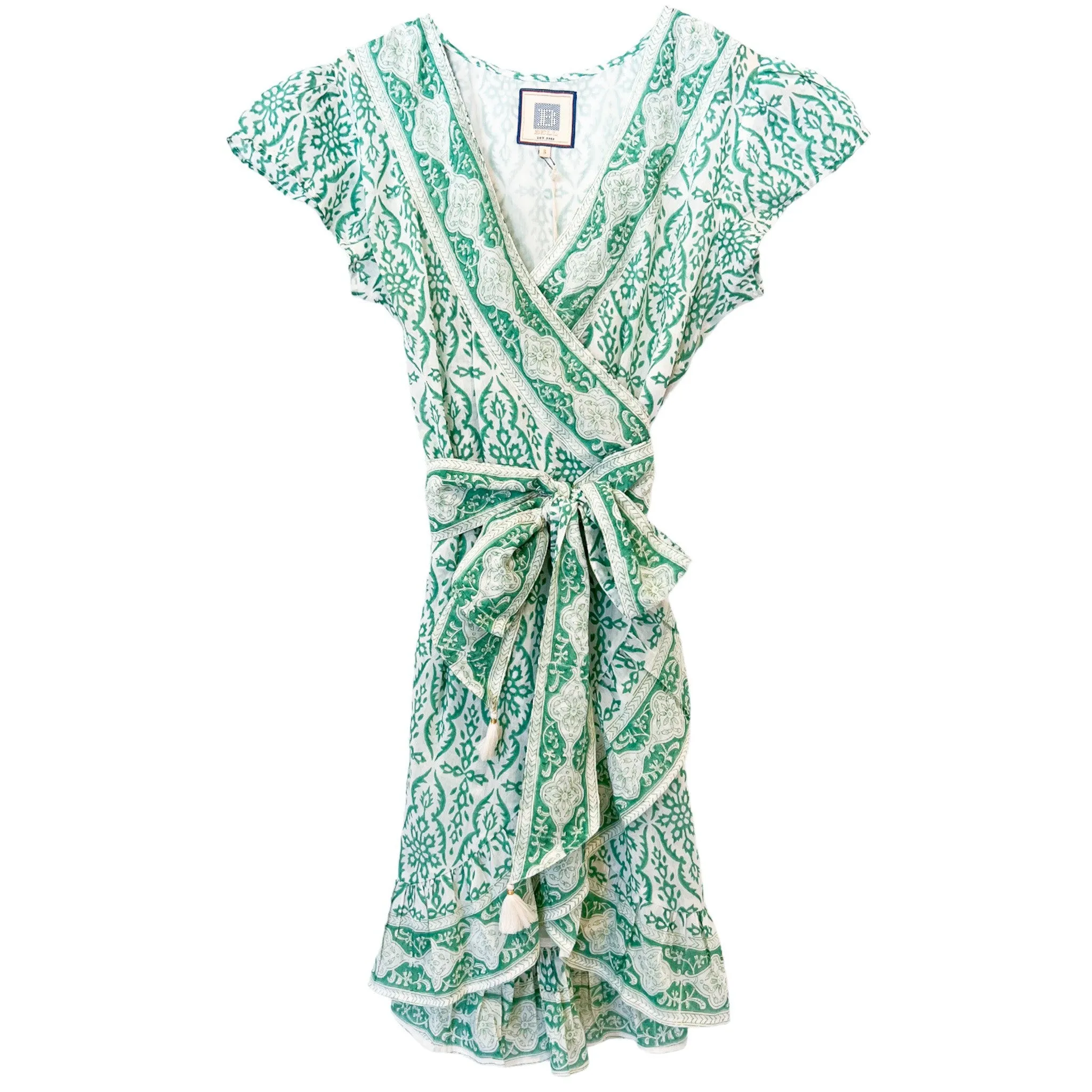 Cindy Mini Wrap Dress sold by Alicia Bell product image thumbnail 2